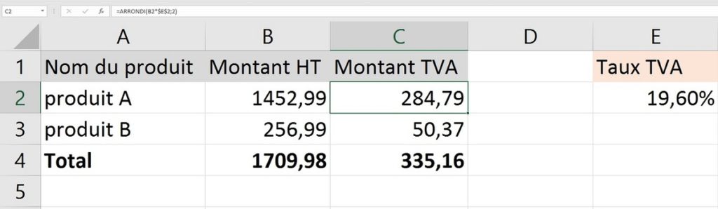 Excel Fonctions