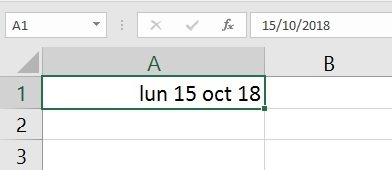 Excel date et heure